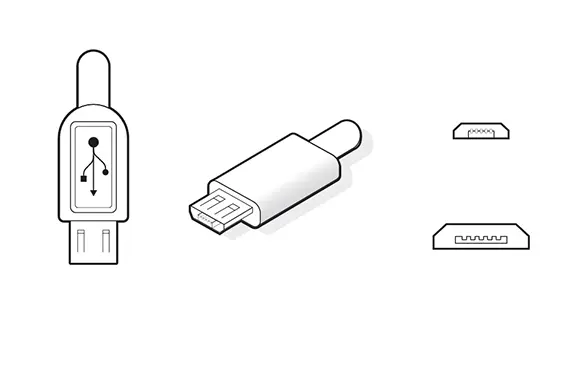 Micro-USB-Anschluss