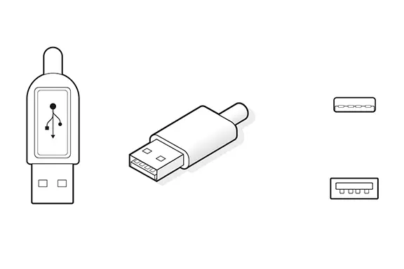 USB-A-Anschluss